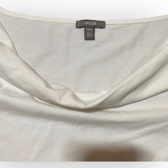 2 for $20 Jacob White Scoop Neck T-shirt Size XL - Picture 6 of 8